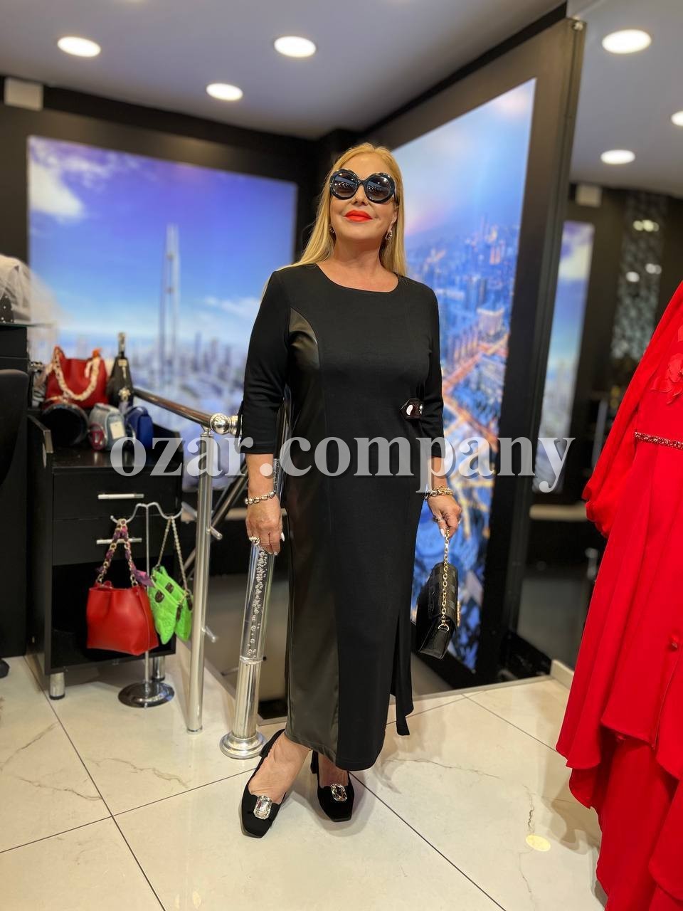 Женское Платье Iness (Большие размеры)