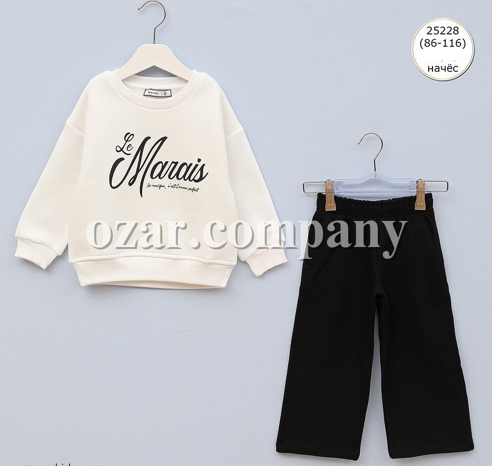 Костюм На Флисе Для Девочки Wanex (1.5-2-3-4-5-6лет) 