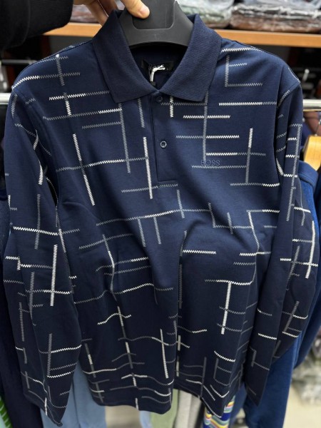 Мужская Футболка На Длинный Рукав Boss