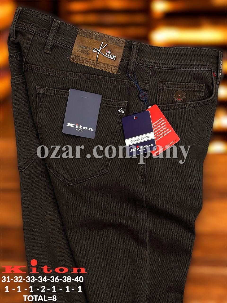 Мужские Джинсы Kiton