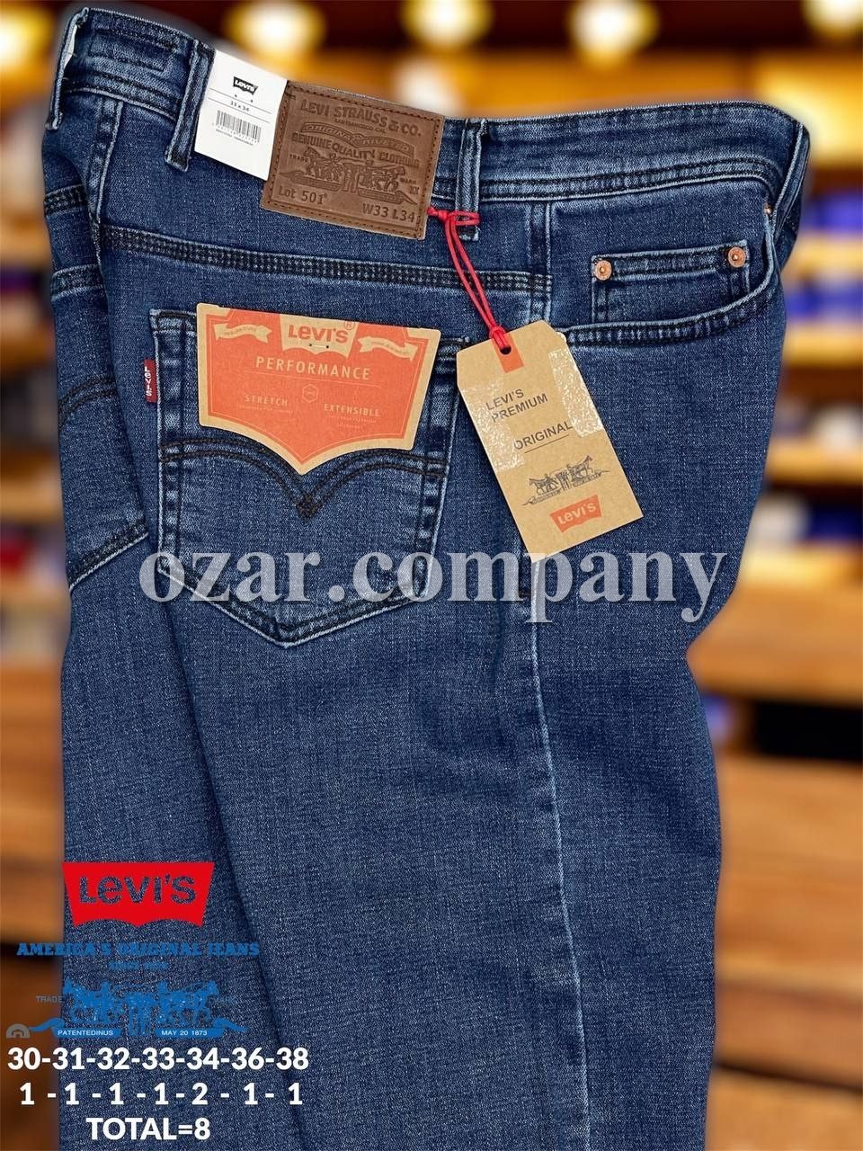 Мужские Джинсы Levis 501