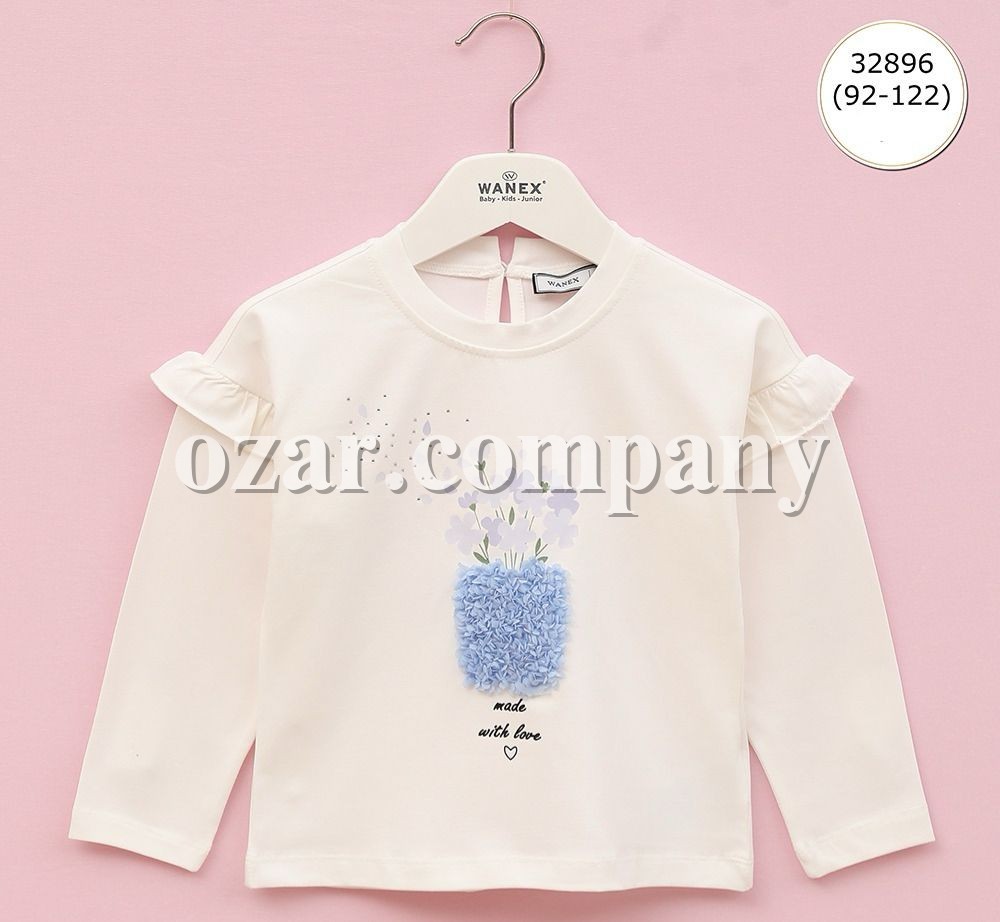 Свитшот Для Девочки Wanex (2-3-4-5-6-7лет) 
