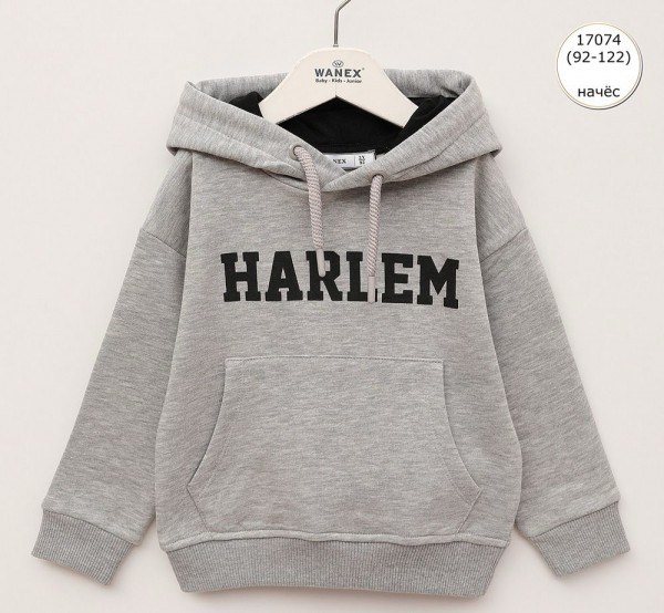 Худи На Флисе Для Мальчика Wanex (2-3-4-5-6-7лет) 