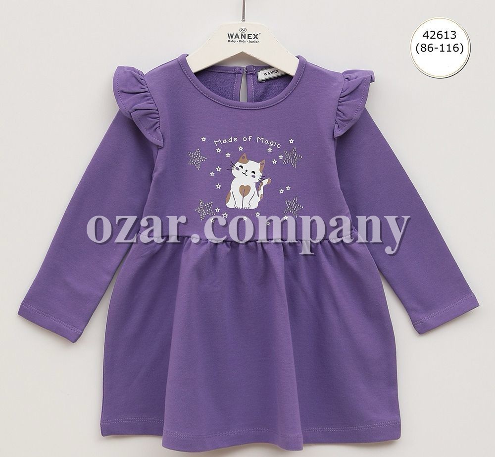 Платье Для Девочки Wanex (1.5-2-3-4-5-6лет) 