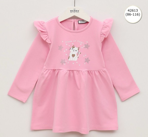 Платье Для Девочки Wanex (1.5-2-3-4-5-6лет) 