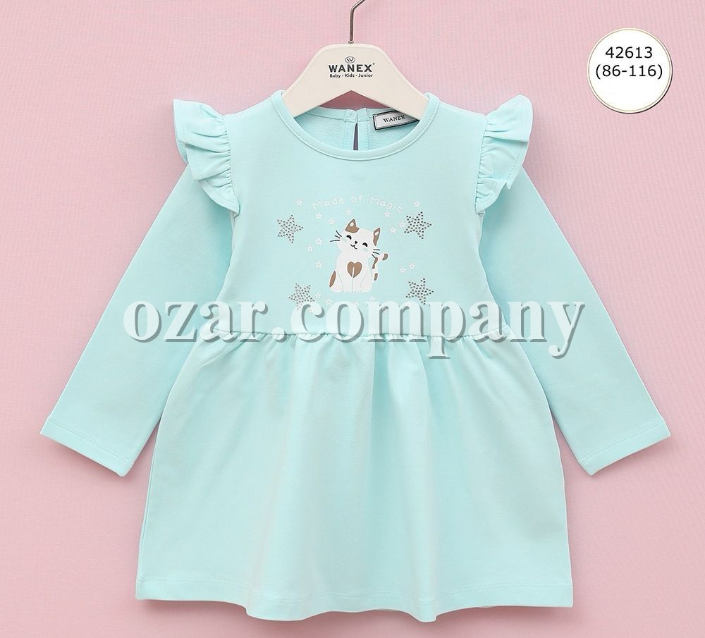 Платье Для Девочки Wanex (1.5-2-3-4-5-6лет) 