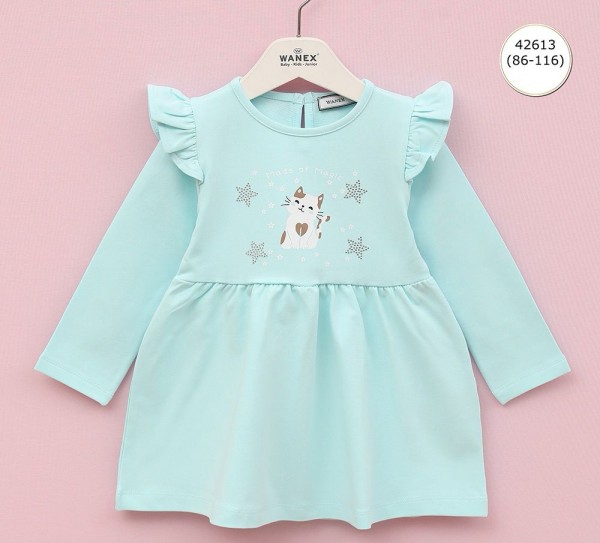 Платье Для Девочки Wanex (1.5-2-3-4-5-6лет) 