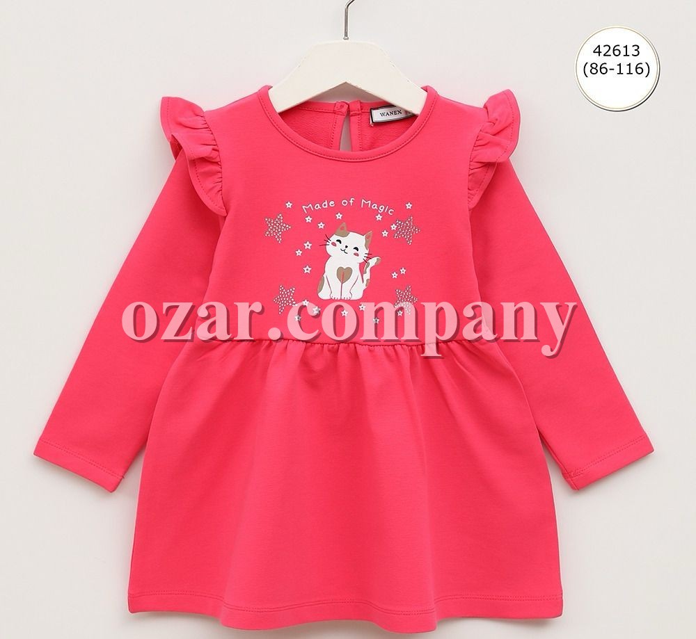 Платье Для Девочки Wanex (1.5-2-3-4-5-6лет) 