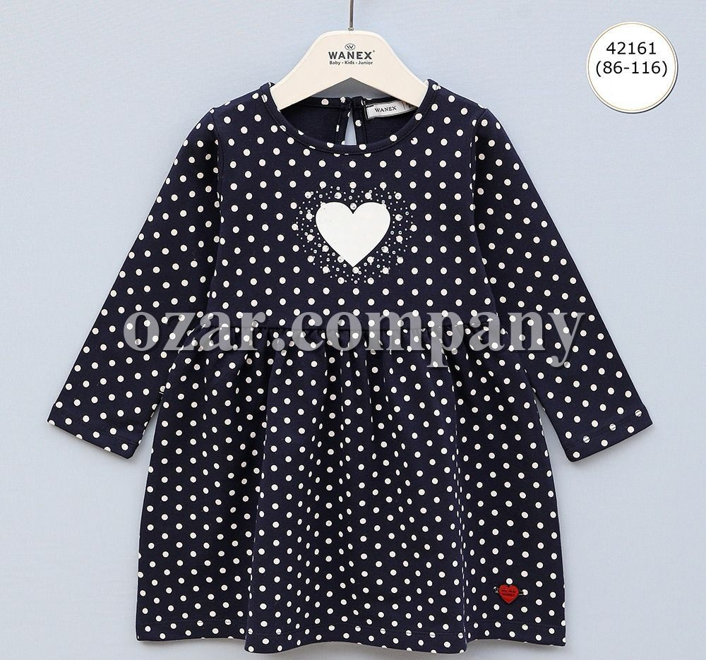 Платье Для Девочки Wanex (1.5-2-3-4-5-6лет) 