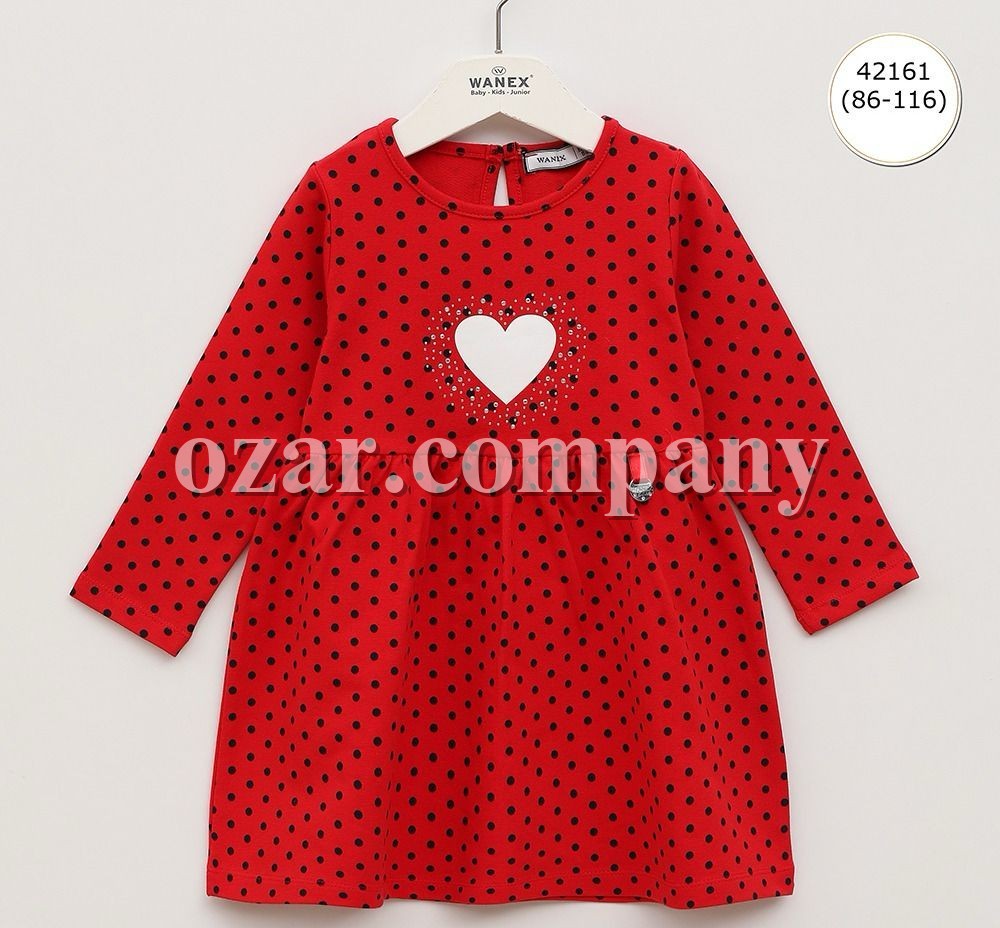 Платье Для Девочки Wanex (1.5-2-3-4-5-6лет) 