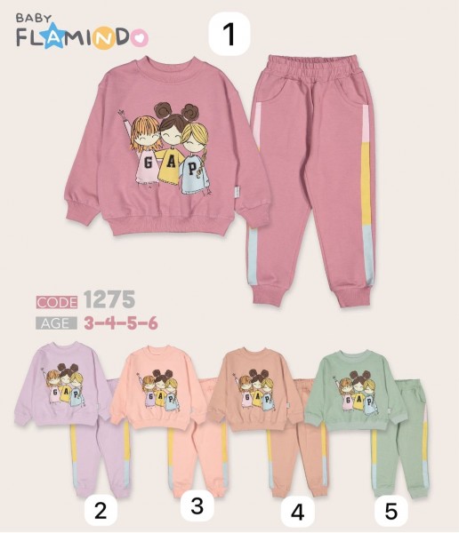 Костюм Для Девочки Flamindo (3-4-5-6лет) 