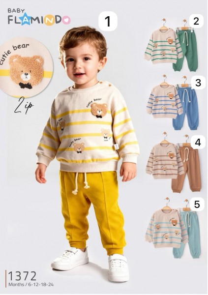 Костюм Двунитка Для Мальчика Flamindo (6-12-18-24мес.)