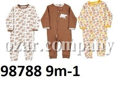 Комплект Человечков Для Мальчика Midirik (9-12-18мес. по 3шт.)