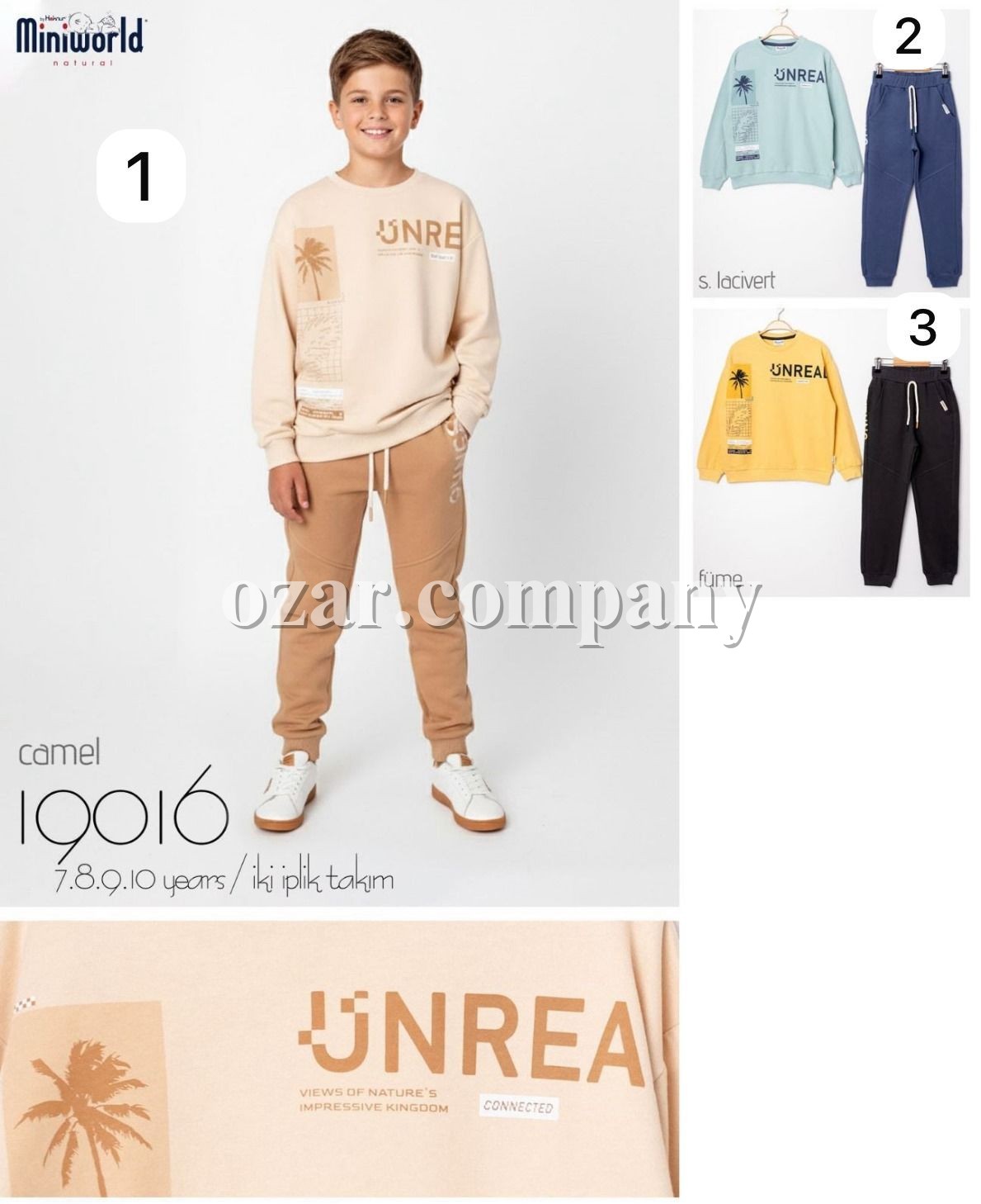 Костюм Двунитка Для Мальчика Miniworld (7-8-9-10лет)