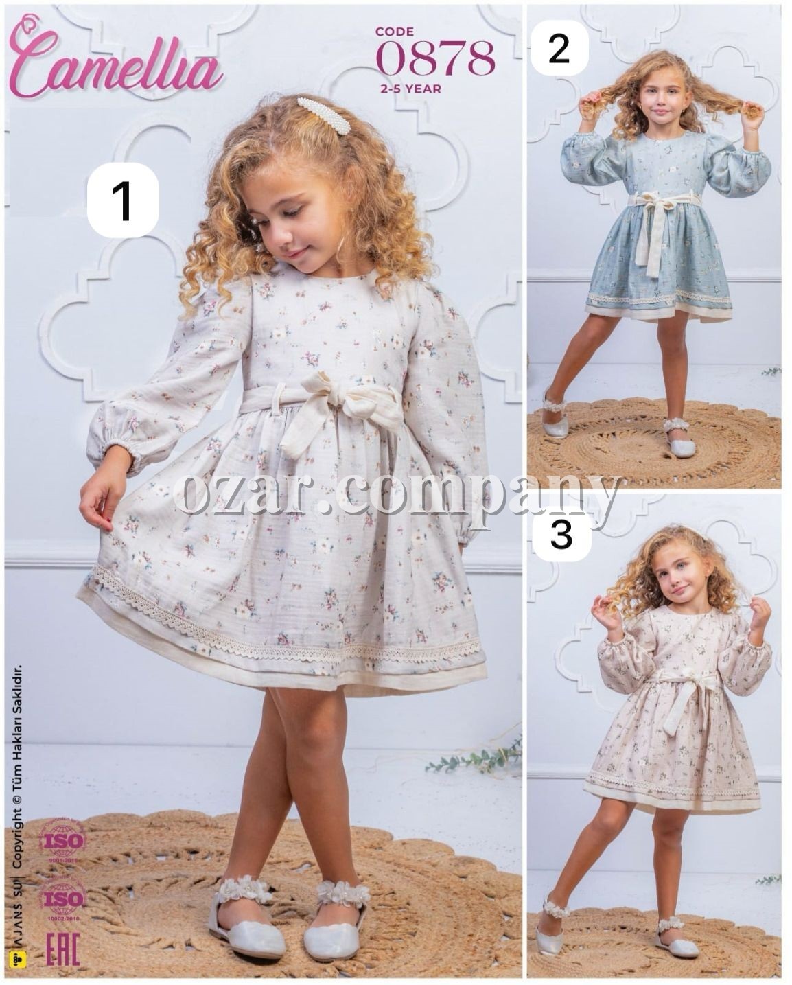 Платье Для Девочки Camellia (2-3-4-5лет)