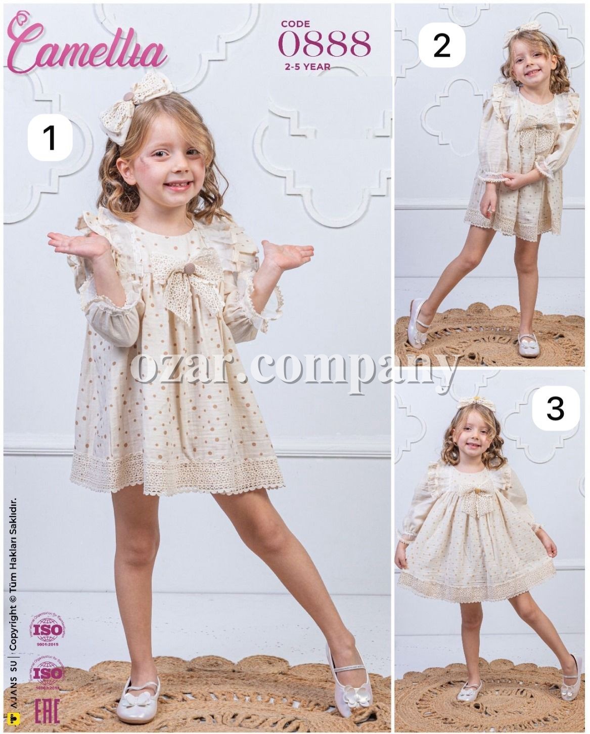 Платье Для Девочки Camellia (2-3-4-5лет)