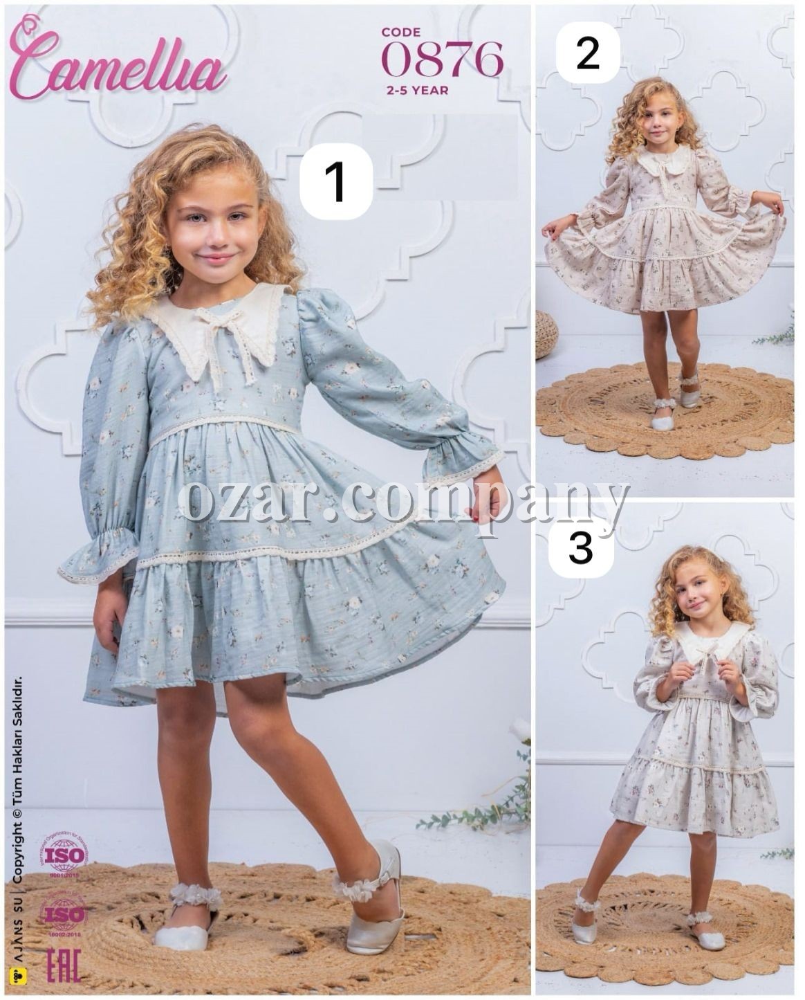 Платье Для Девочки Camellia (2-3-4-5лет)