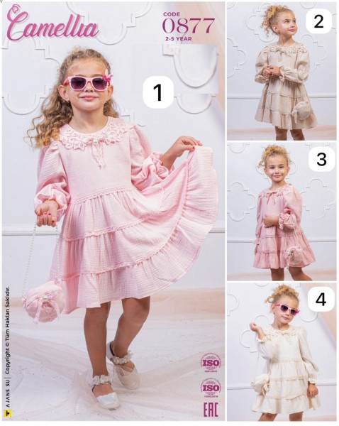Платье Для Девочки Camellia (2-3-4-5лет)