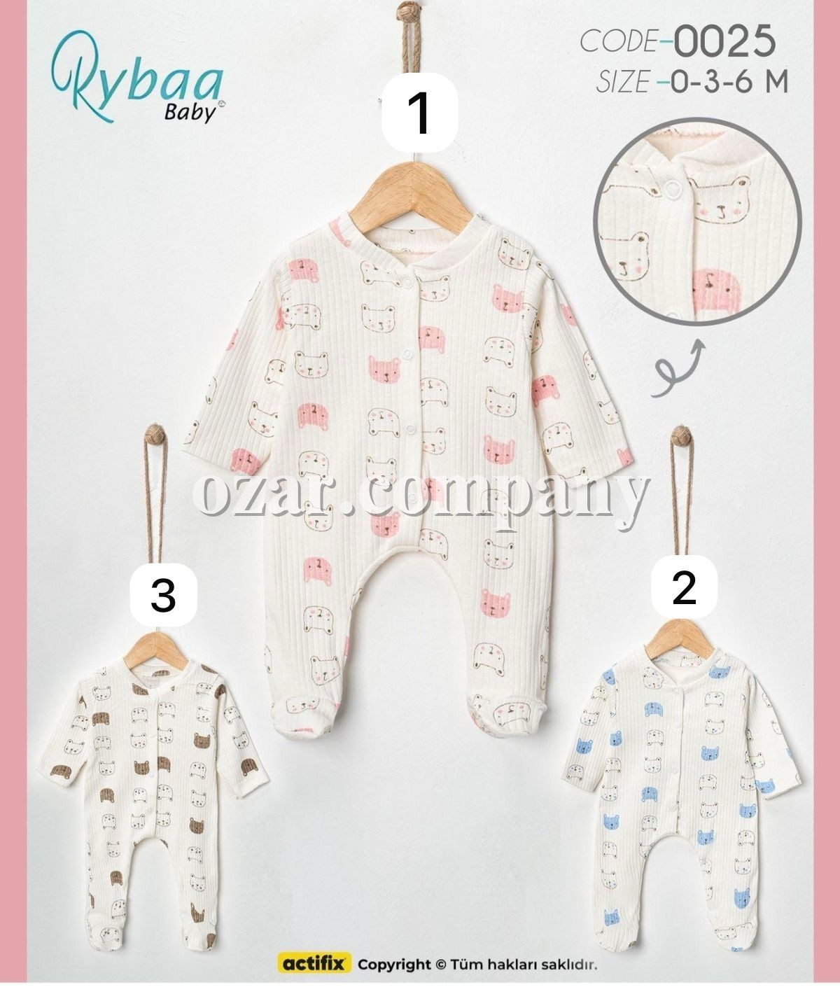 Человечек Для Новорождённых Rybaa Baby (0-3-6мес.)