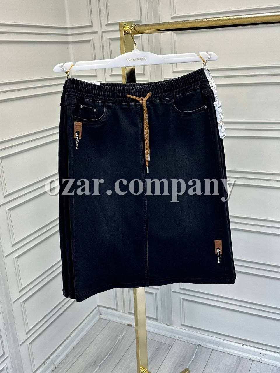Женская Джинсовая Юбка Eva Enrica (Большие размеры)