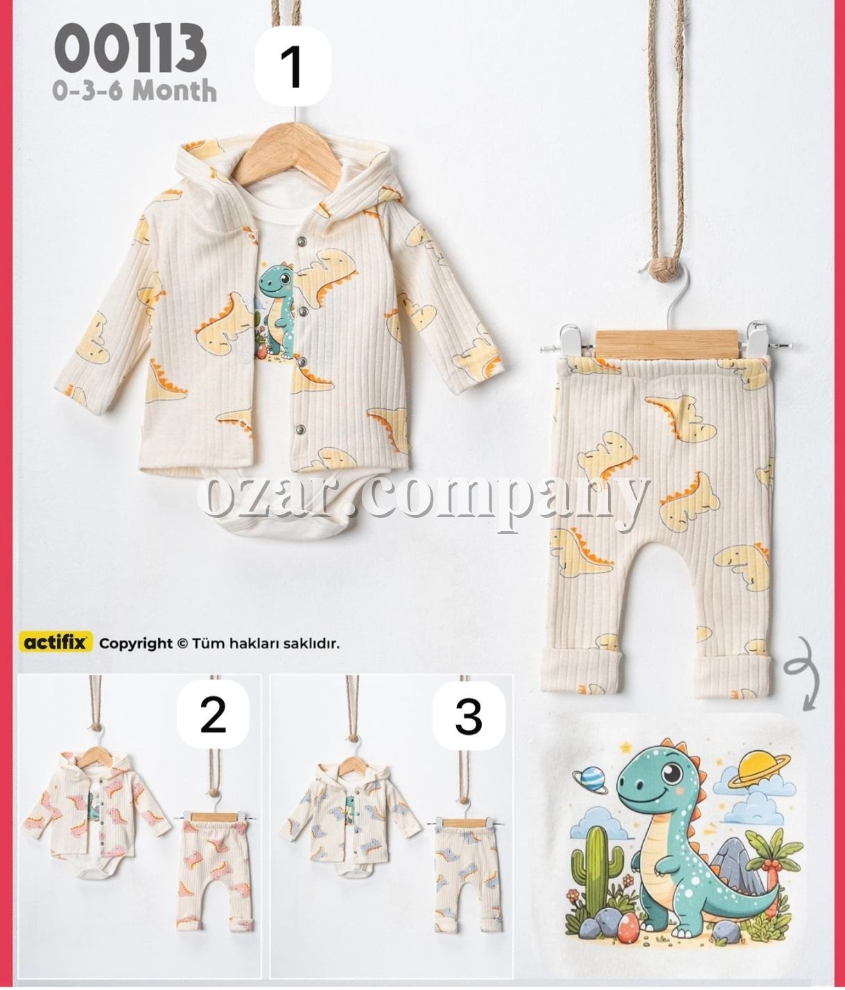 Комплект Для Мальчика Minijoy (0-3-6мес.)