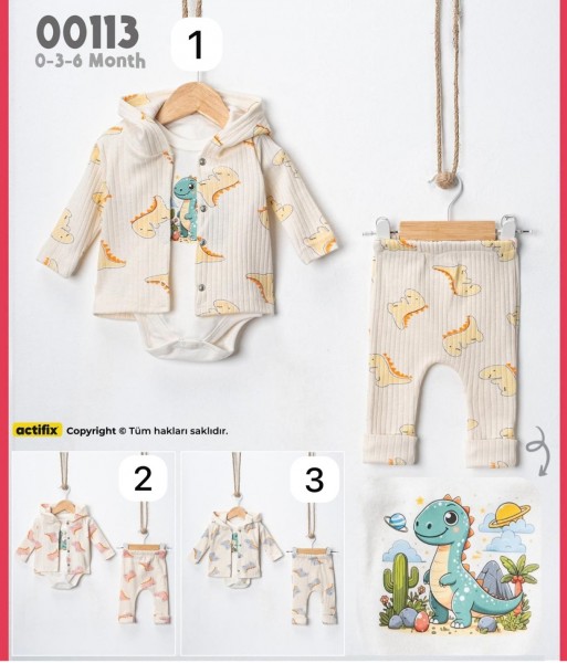 Комплект Для Мальчика Minijoy (0-3-6мес.)