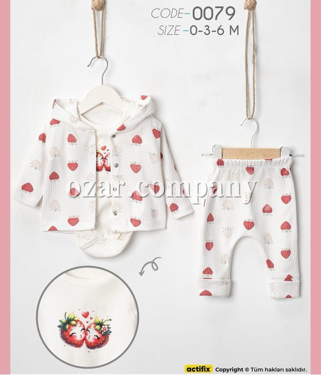 Комплект Для Девочки Minijoy (0-3-6мес.)