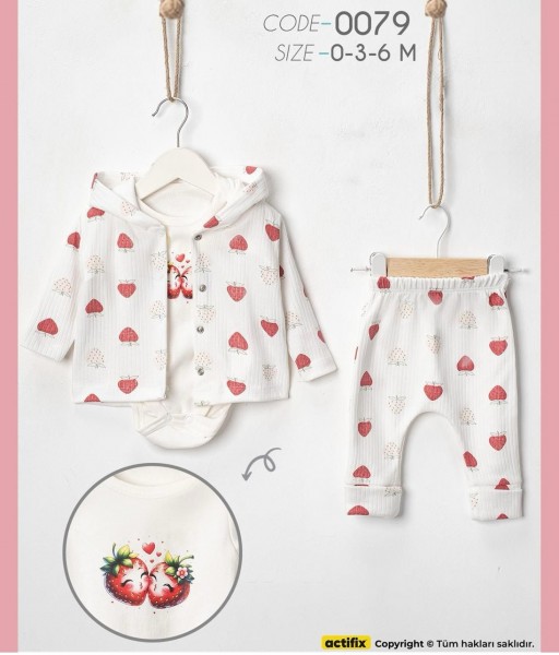 Комплект Для Девочки Minijoy (0-3-6мес.)