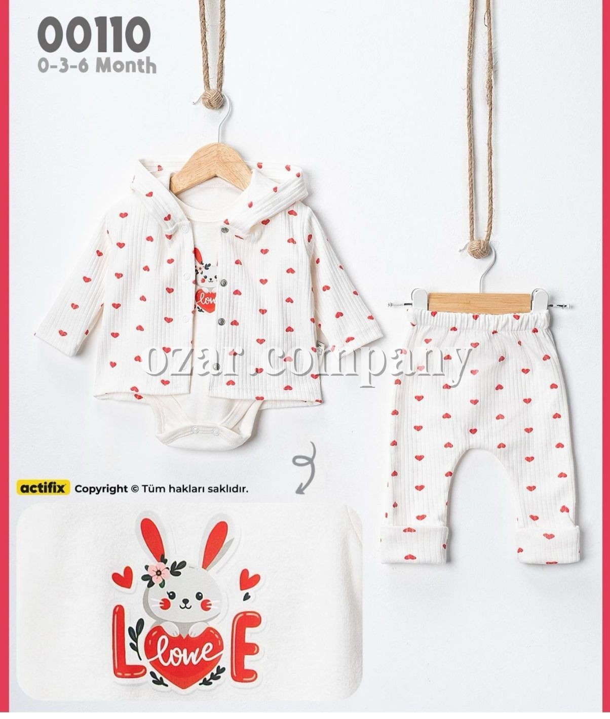 Комплект Для Девочки Minijoy (0-3-6мес.)