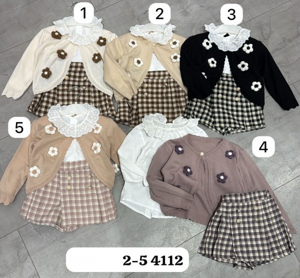 Костюм Тройка Для Девочки Lumia (2-3-4-5лет)