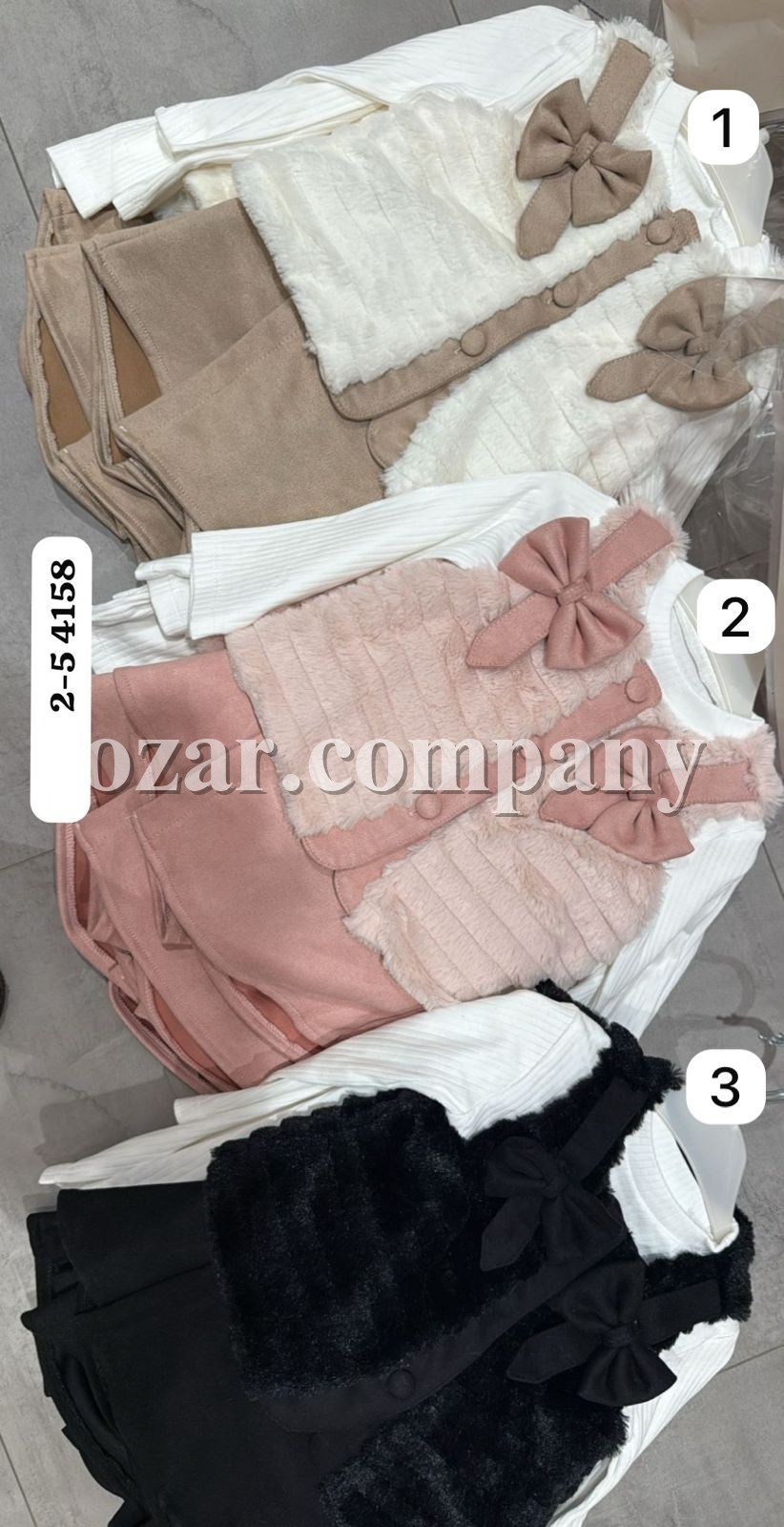 Костюм Тройка Для Девочки Lumia (2-3-4-5лет)