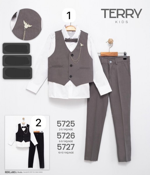 Костюм Тройка Для Мальчика Terry (10-11-12-13лет)