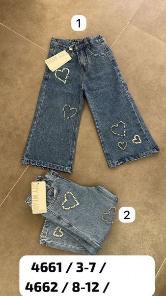 Джинсы Для Девочки City Wear (8-9-10-11-12лет)
