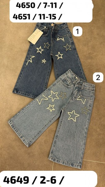 Джинсы Для Девочки City Wear (7-8-9-10-11лет)