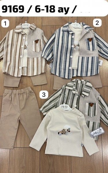 Костюм Тройка Для Мальчика Jolly Joy (6-12-18мес.)