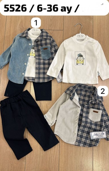 Костюм Тройка Для Мальчика Jolly Joy (6-9/9-12/18-24/24-36мес.)