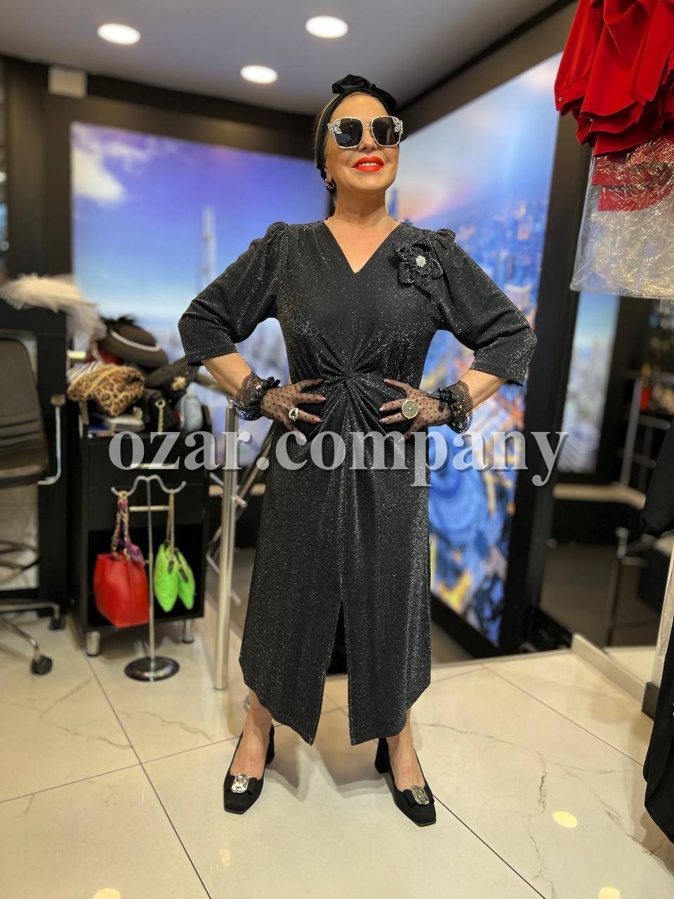 Женское Платье Iness (Большие размеры)