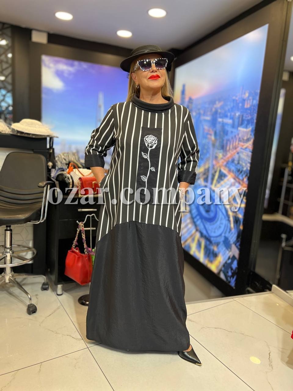 Женское Платье Iness (Большие размеры)