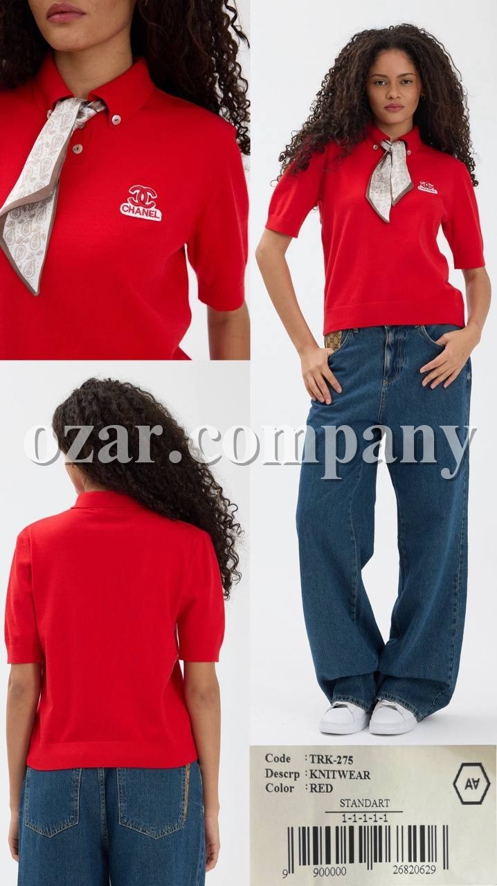 Женская Трикотажная Кофточка A.M.N.