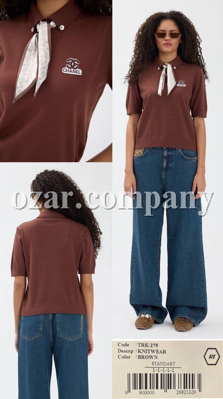 Женская Трикотажная Кофточка A.M.N.