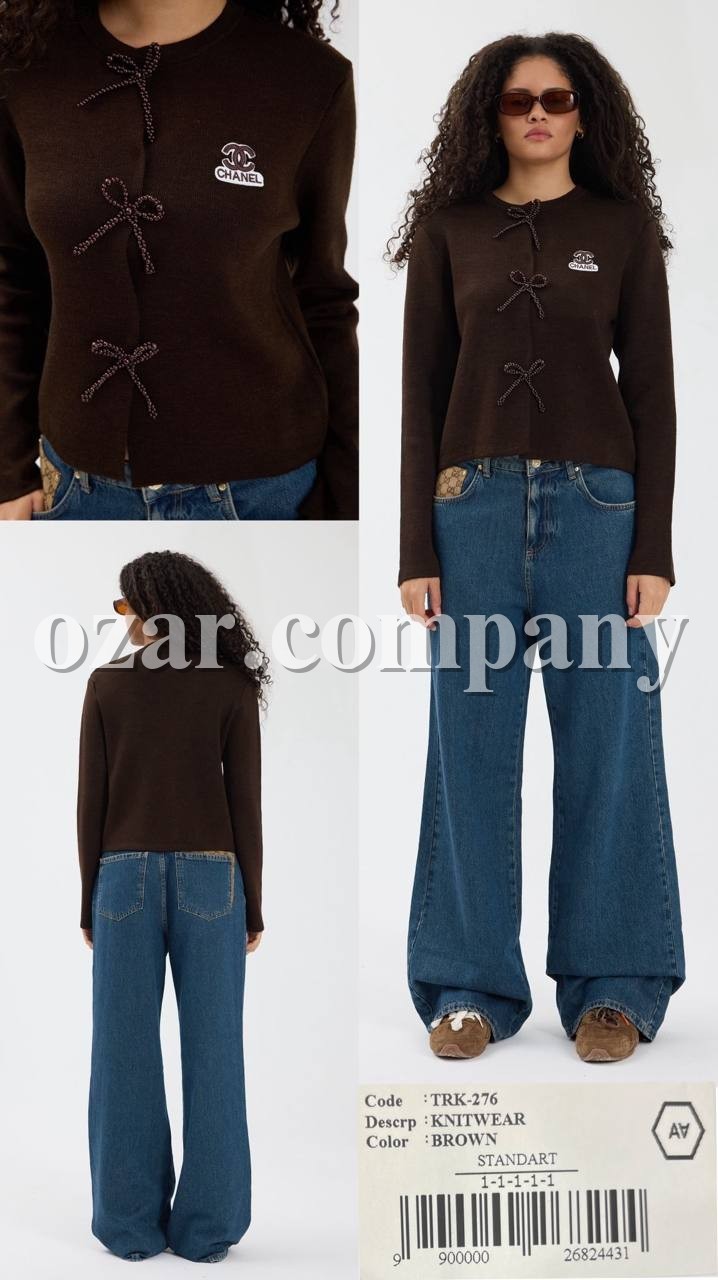 Женский Трикотажный Кардиган A.M.N.