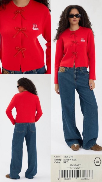 Женский Трикотажный Кардиган A.M.N.