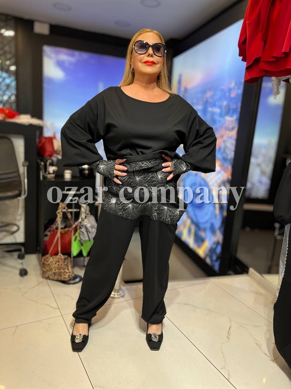 Женские Штаны Iness (Большие размеры)