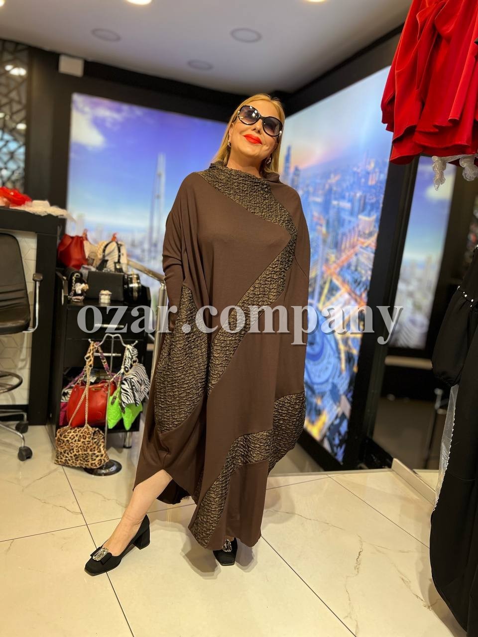 Женское Платье Iness (Большие размеры)