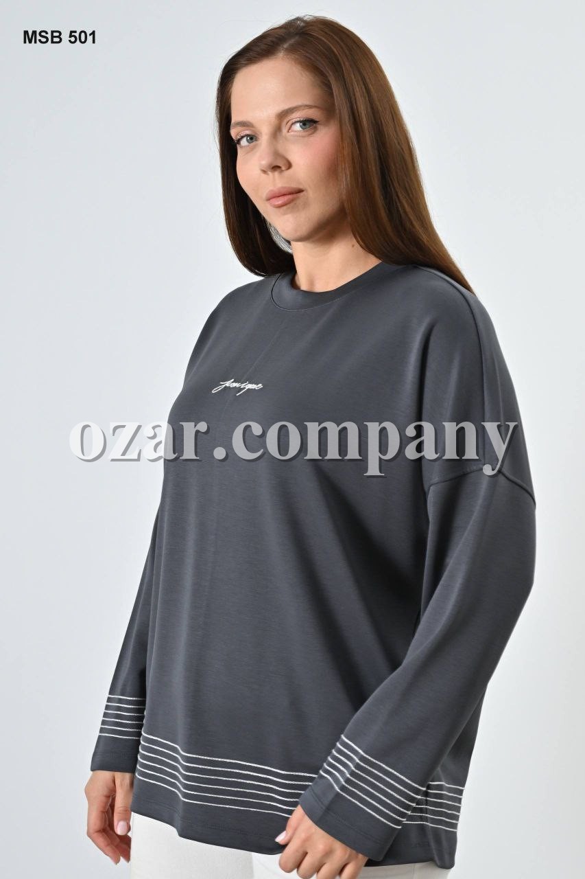 Женский Свитшот Sogo (Большие размеры)