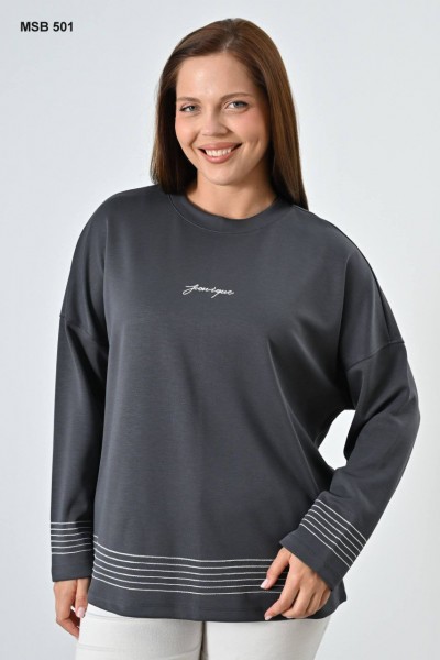 Женский Свитшот Sogo (Большие размеры)