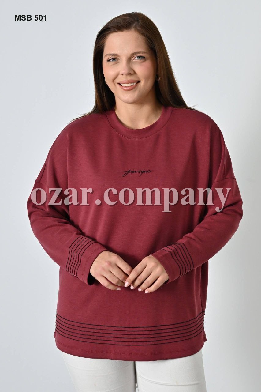 Женский Свитшот Sogo (Большие размеры)