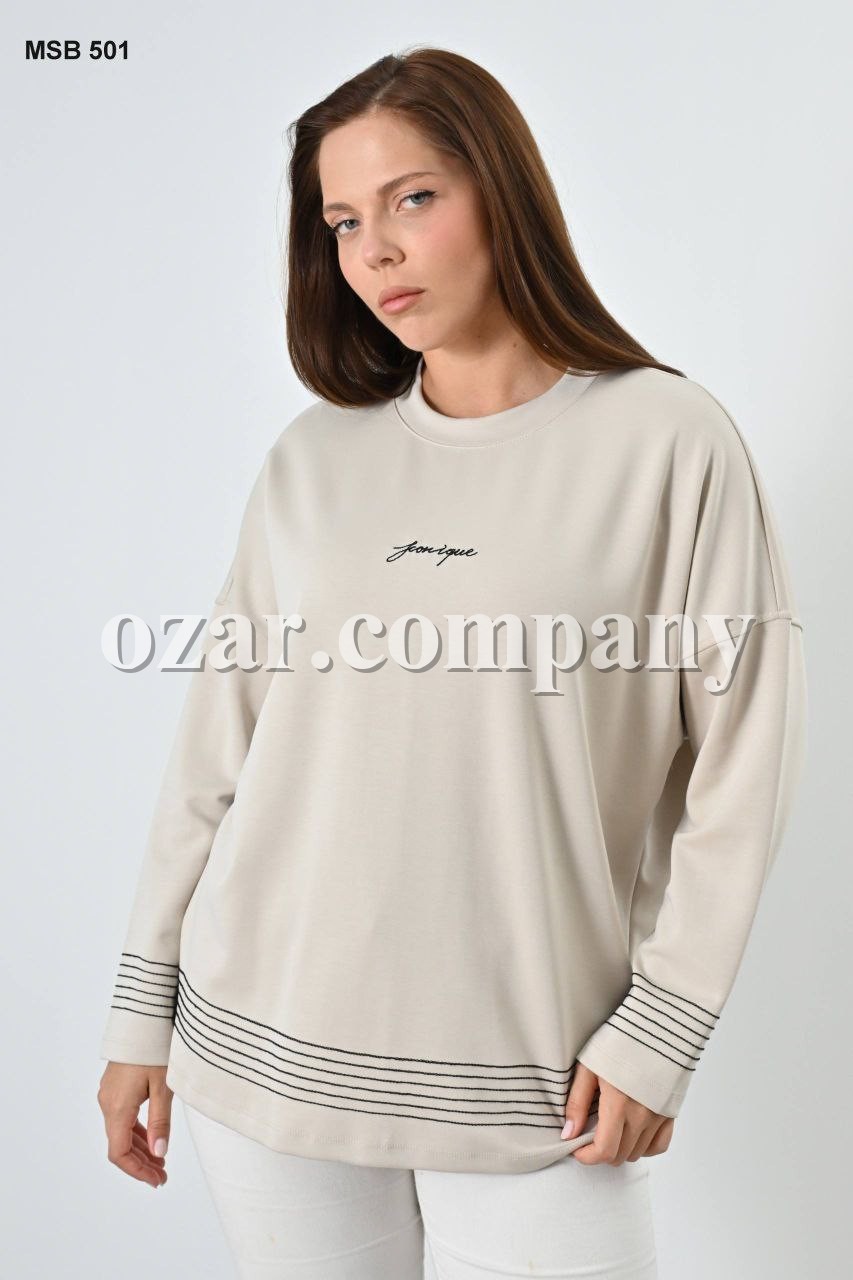 Женский Свитшот Sogo (Большие размеры)