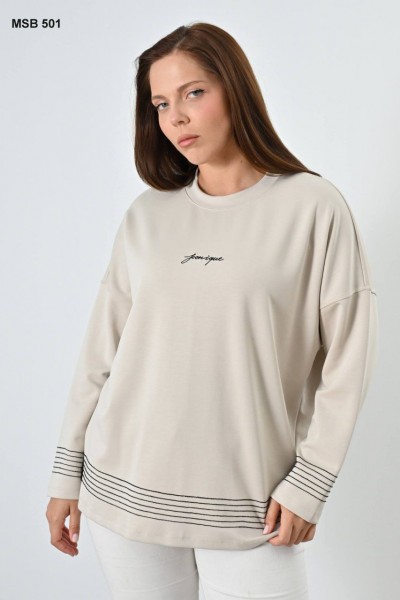 Женский Свитшот Sogo (Большие размеры)