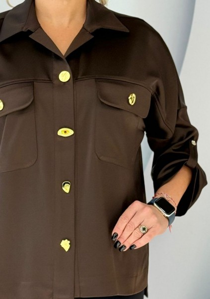 Женская Рубашка Aras (Большие размеры)